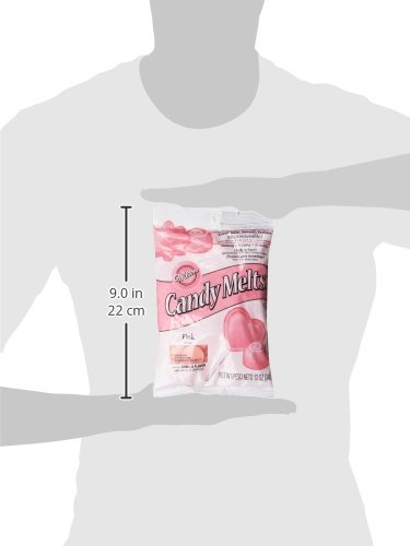 Wilton Pink Candy Melts - 12 oz Bag for Baking, Cake Decorating & Candy Making - Perfect for Valentine's Day, Birthday Parties & DIY Treats