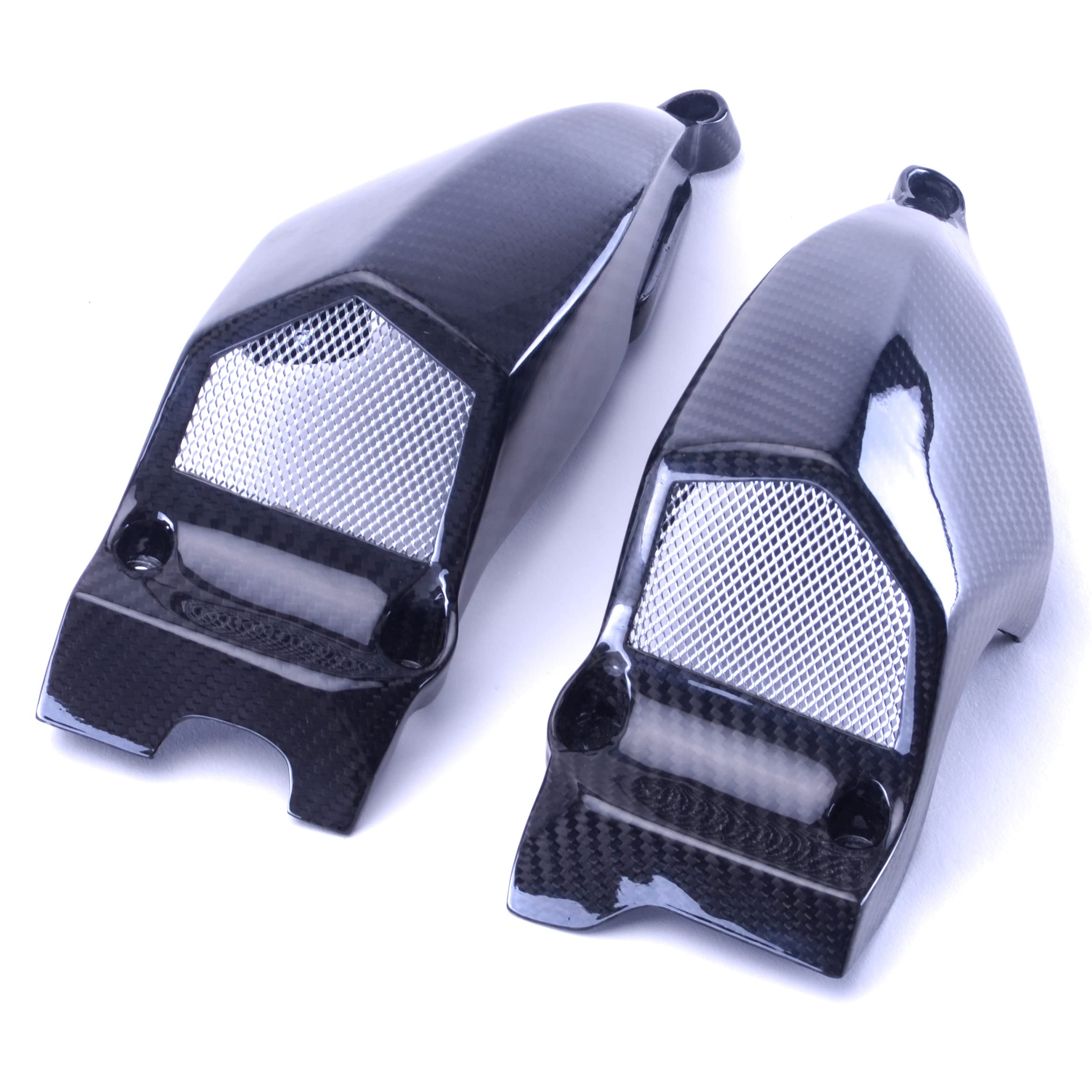 Bestem Carbon Fiber Air Intake Covers Twill for Ducati Streetfighter 848 | High-Performance Motorcycle Accessories | Perfect for Racing & Street Riding