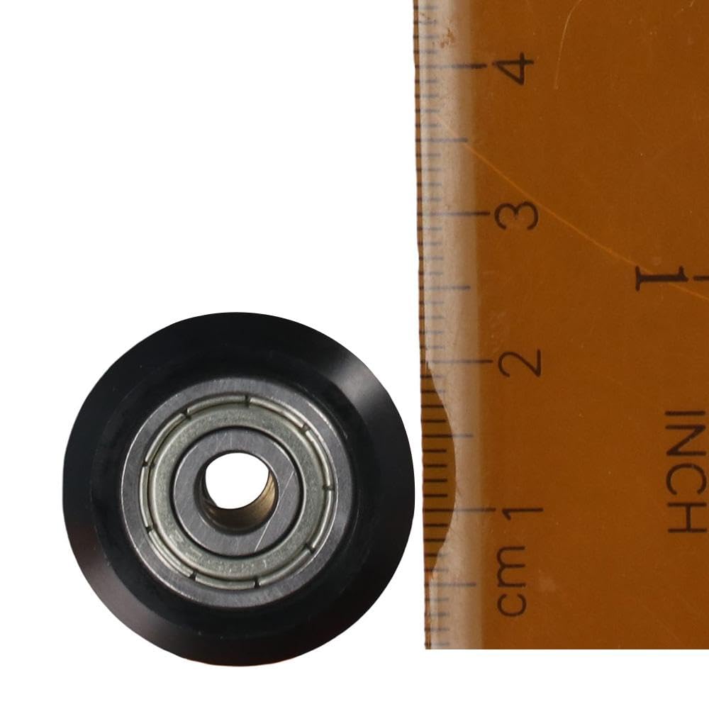 10 Pcs 3D Printer Wheels - POM Plastic Pulley Linear Bearing Set (Big & Small Passive Idler Wheels) for Smooth 3D Printing - Perfect for Ender 3, CR-10, and DIY 3D Printer Maintenance & Upgrades