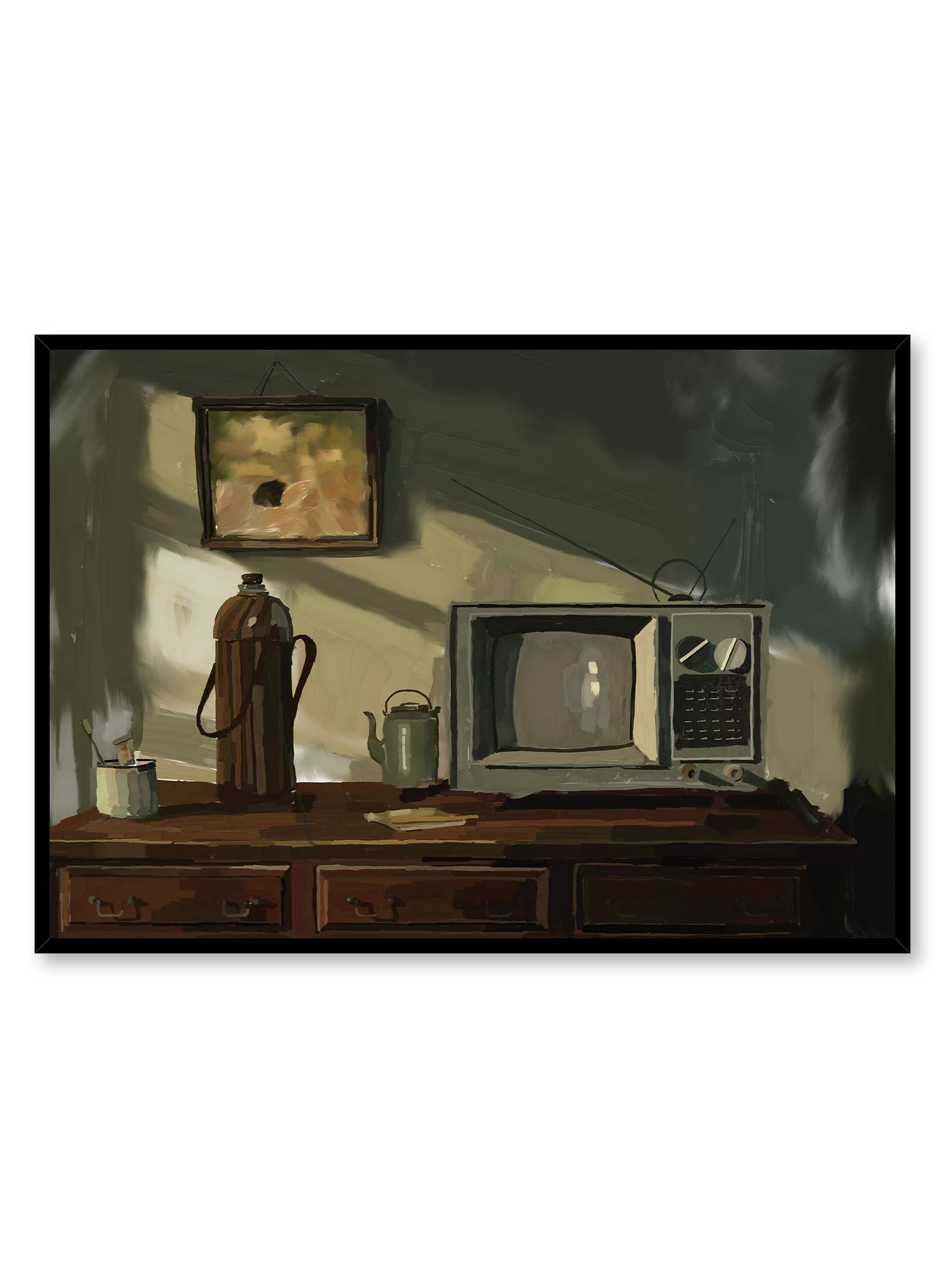 Vintage Nostalgia Wall Art Poster - Classic Retro Decor for Home, Office & Gifts | Perfect for Living Room, Bedroom & Man Cave Decorations