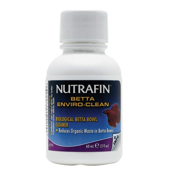 Nutrafin Betta Enviro Clean Bowl - Premium Fish Tank Cleaner for Betta Fish | Perfect for Small Aquariums & Desktop Fish Bowls | Maintains Water Clarity & Healthy Environment