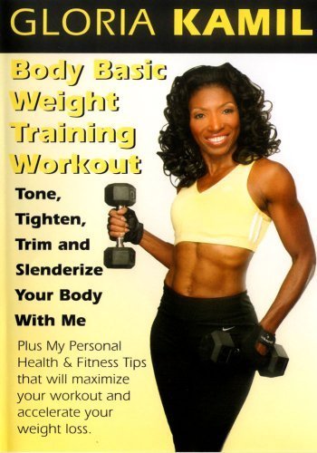 Body Basic Weight Training Workout with Gloria Kamil - Home Gym Equipment for Strength Training | Perfect for Home Workouts, Fitness Enthusiasts & Beginners