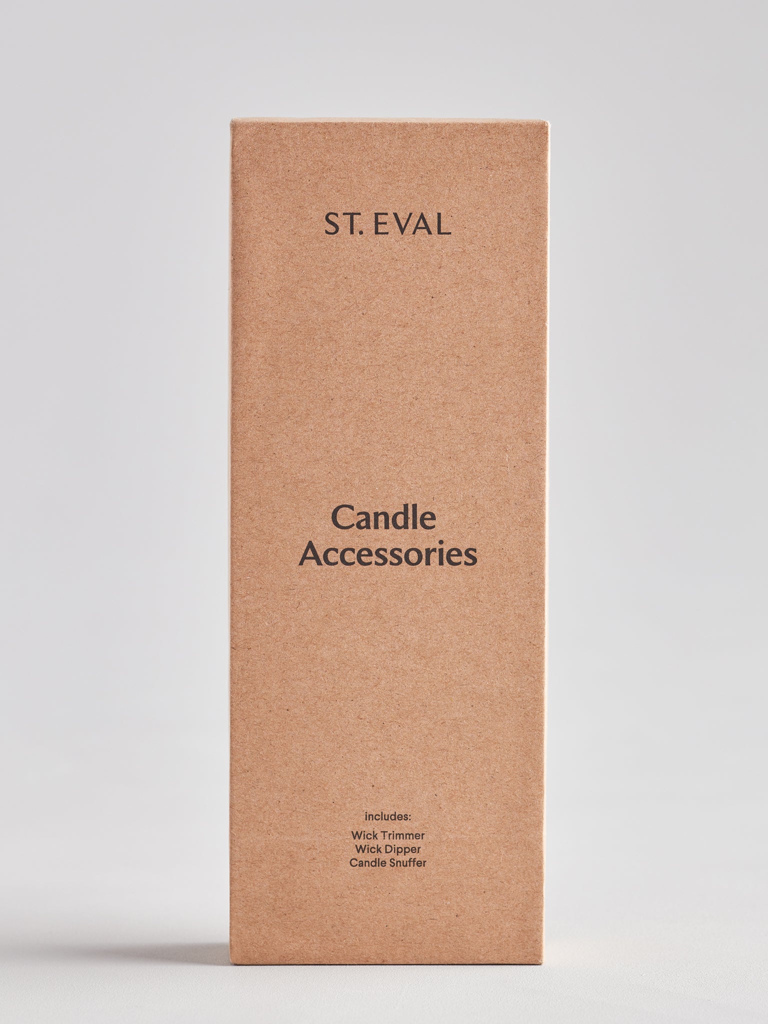 Premium Black Matte St Eval Candle Accessories Set - 6-Piece Luxury Candle Holders & Tools for Home Decor, Wedding Centerpieces & Romantic Ambiance