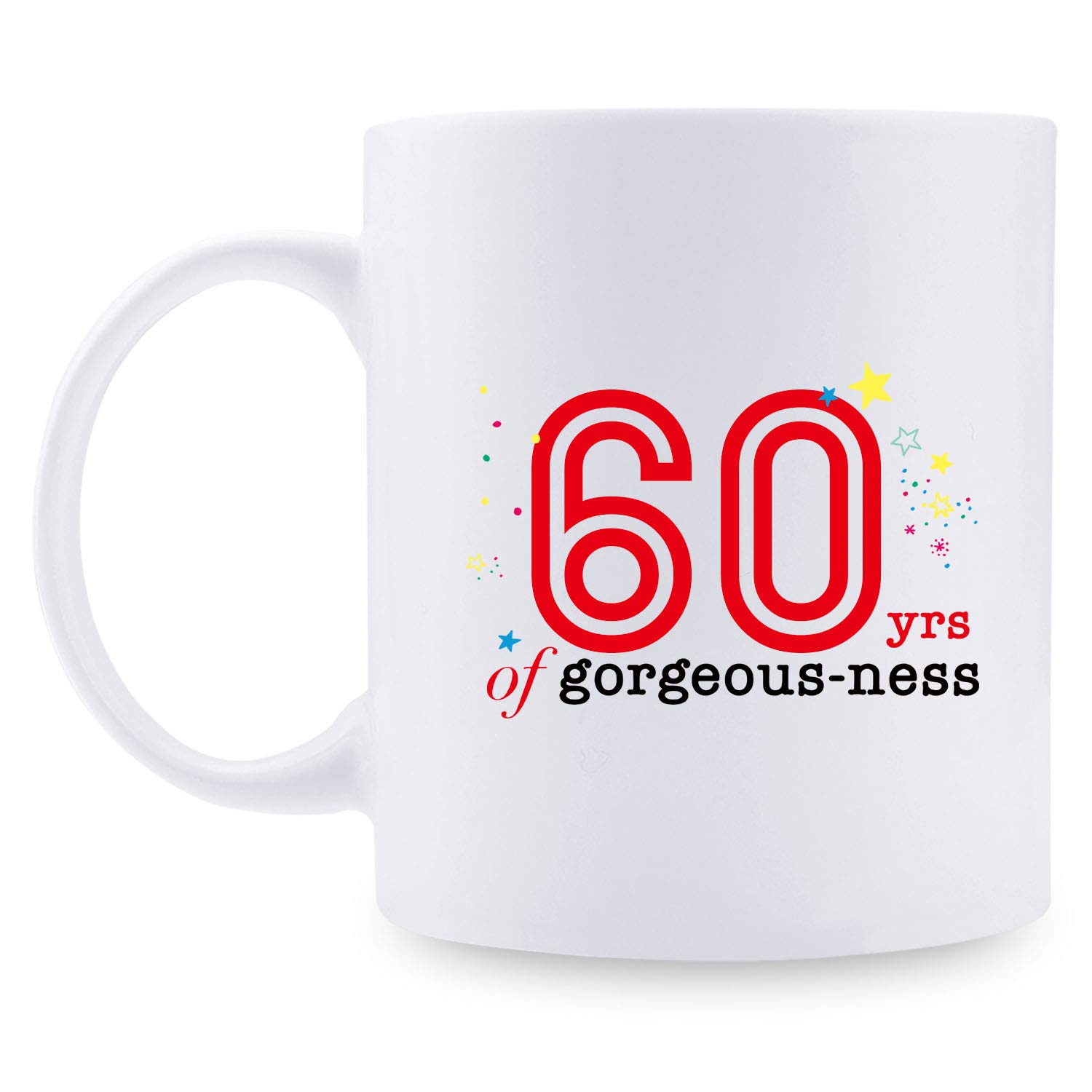 60th Birthday Gifts for Women - Vintage 1959 Themed 11oz Coffee Mug for Mom, Wife, Sister, Friend, Colleague | Perfect 60 Years Old Birthday Present for Her | Great for Office Use, Home Decor & Special Occasions