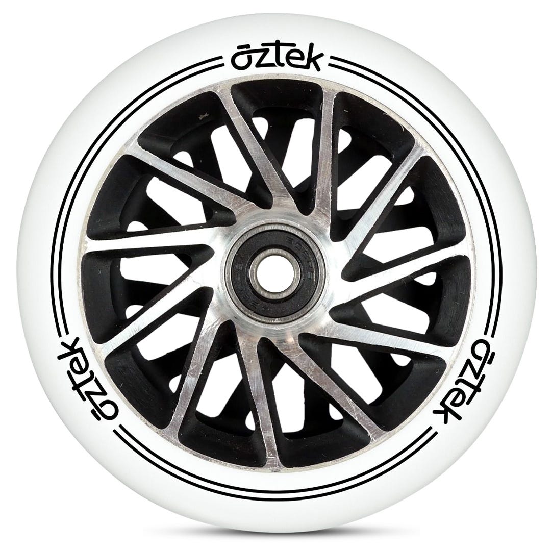 Aztek Ermine XL Wheels 30mm Wide - Premium Skateboard Wheels for Smooth Rides on Streets & Parks