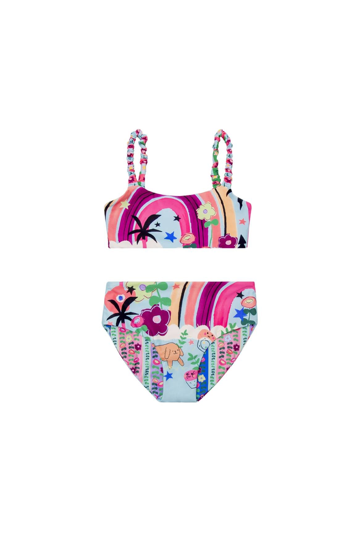 Beverly Girls' Bikini Set - Cute Swimwear for Kids - Perfect for Beach, Pool & Summer Vacations