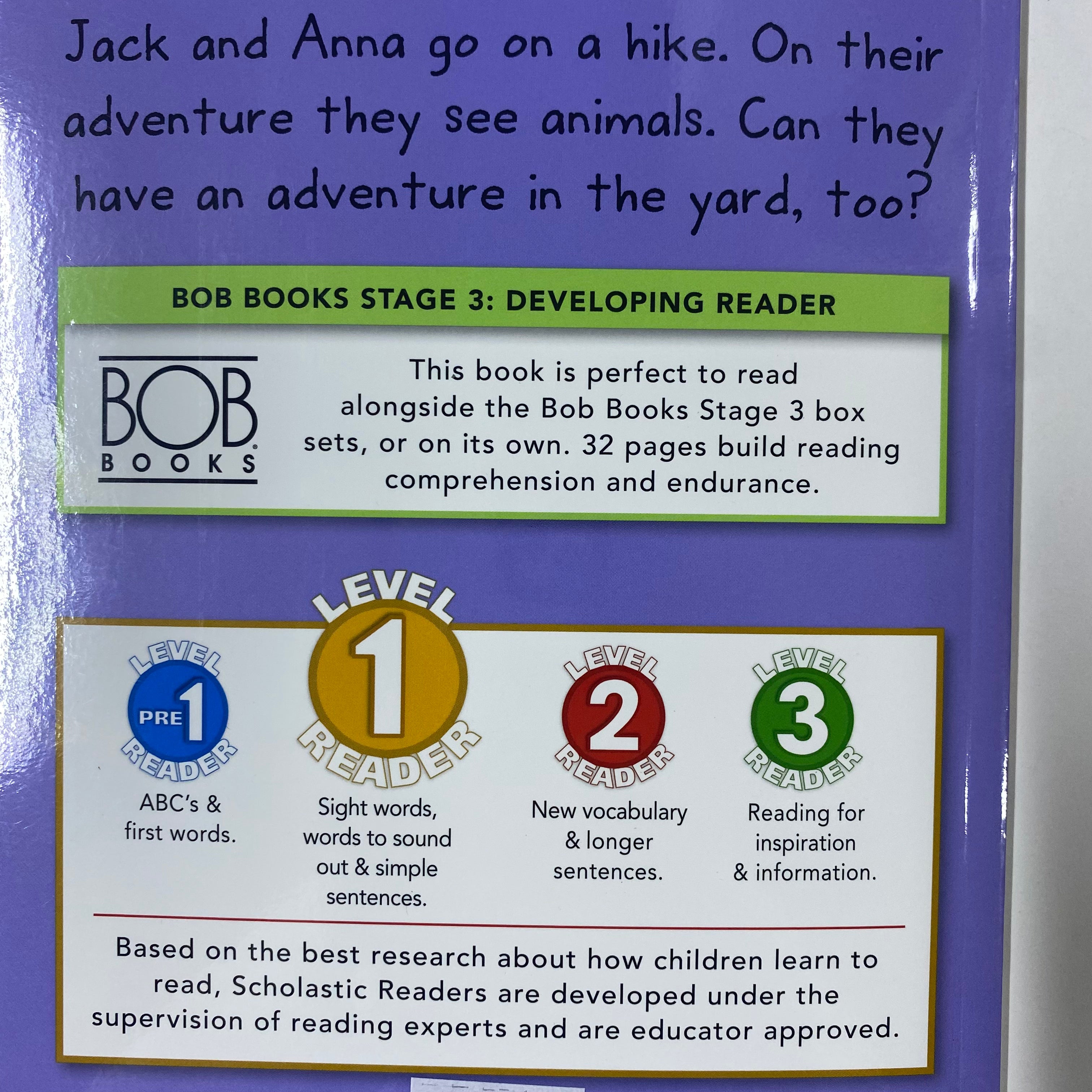 Bob Books Stories: Scholastic Reader Level 1 - Outdoor Adventures! | Early Reading Books for Kids | Perfect for Homeschooling & Classroom Learning