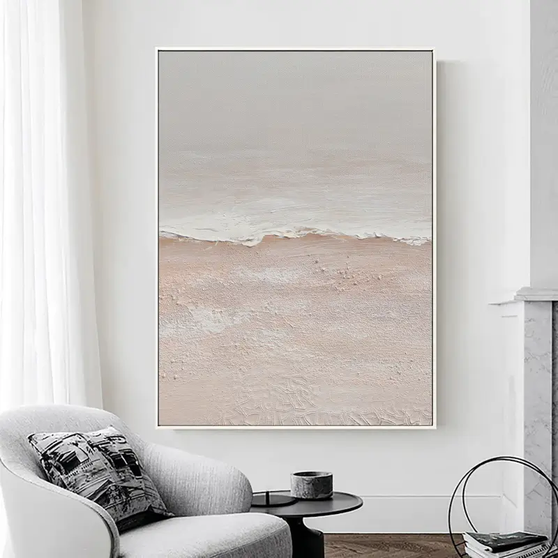 Ocean And Sky Painting #OS 003 - Stunning Seascape Wall Art for Home & Office Decor | Perfect for Living Room, Bedroom or Beach House