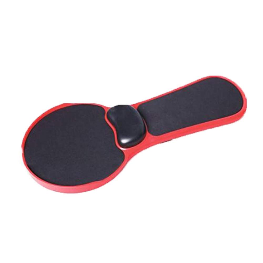 Ergonomic Wrist Support Mouse Pad with 180° Rotation - Adjustable Arm Rest for Office Chair, Computer Desk & Gaming Setup - Relieves Wrist Pain for Typing, Gaming & Long Work Sessions