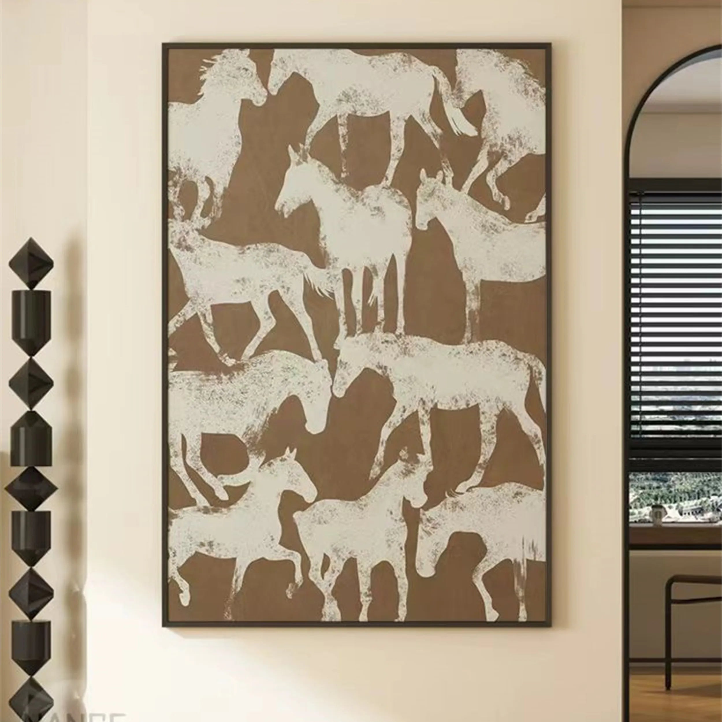 Animal Art Painting #AP039 - Handmade Canvas Wall Decor for Living Room, Bedroom & Office - Wildlife & Nature Inspired Artwork
