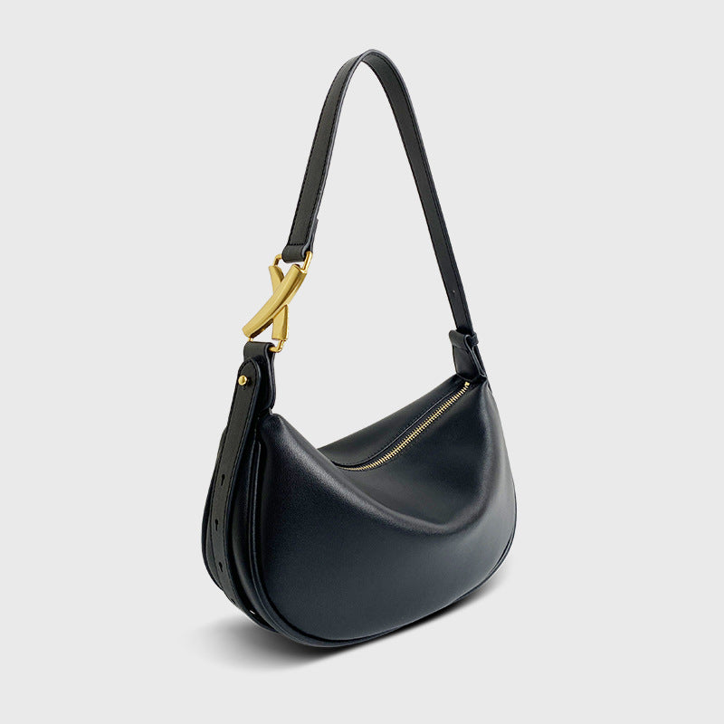 Genuine Leather Crossbody Bag for Women - Stylish Soft Tote Shoulder Bag with Adjustable Strap, Perfect for Work, Travel & Everyday Use