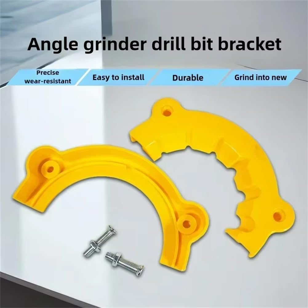 2025 New Drill Bit Sharpener Attachment for Angle Grinder - Portable Multi-Specification Sharpening Tool for Carbide & Cobalt Drill Bits (3PC) - Perfect for DIY Projects, Metalworking, and Woodworking