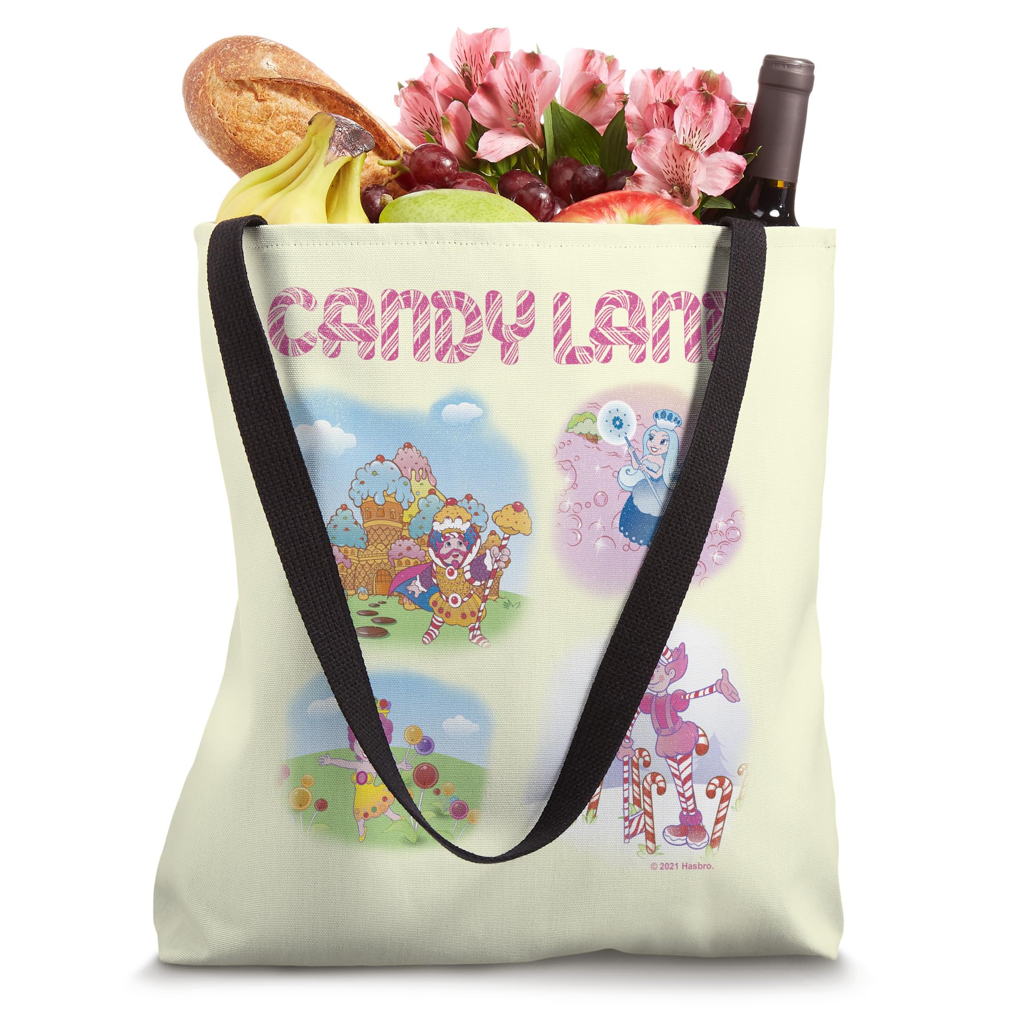 Candy Land Tote Bag - Trendy & Durable for Shopping & Travel