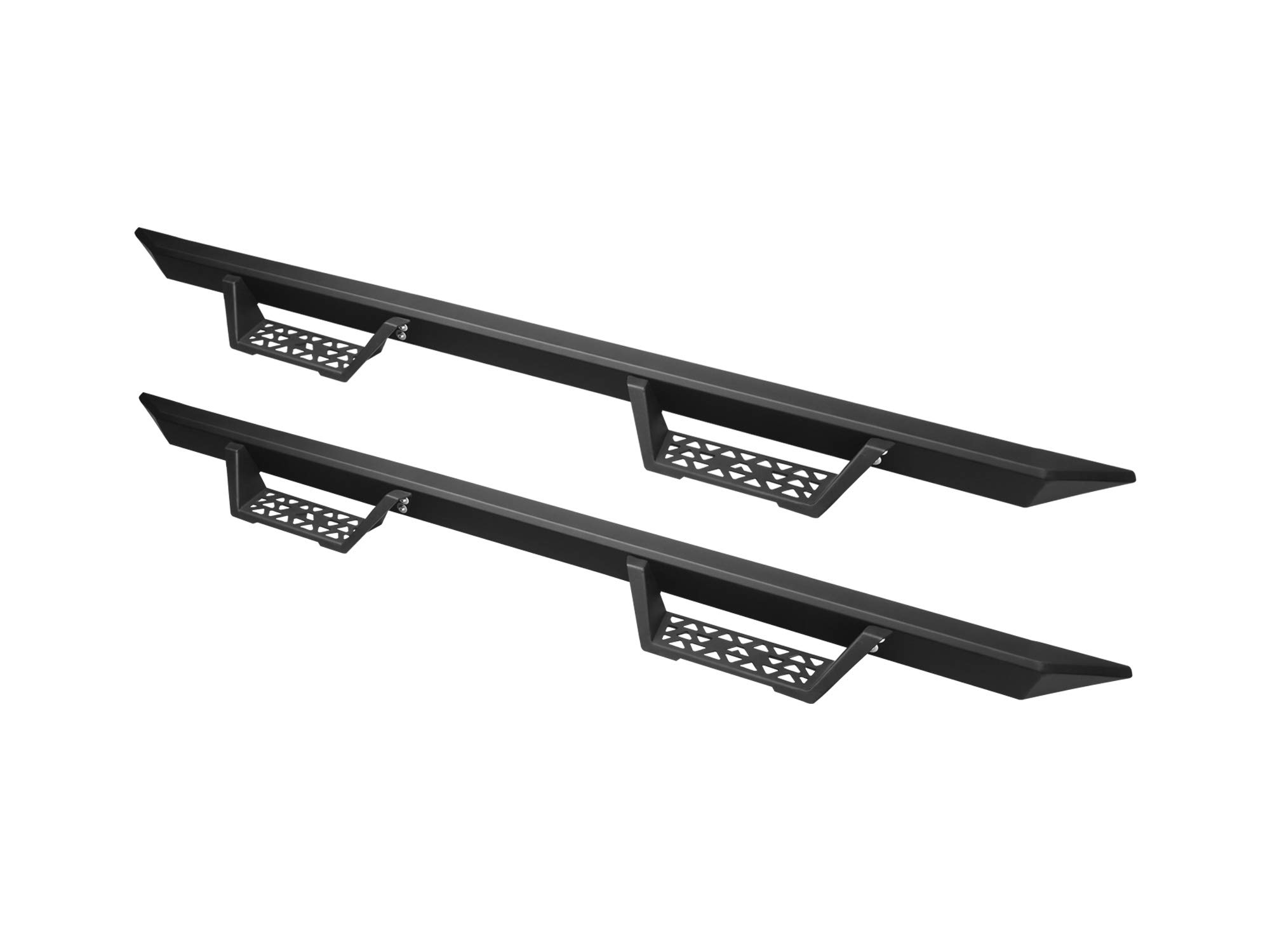 Armordillo USA 8705179 MS Drop Steps for 2007-2018 Jeep Wrangler Unlimited JK 4 Door - Matte Black Side Steps | Off-Road Protection & Easy Entry Access for Jeep Adventures