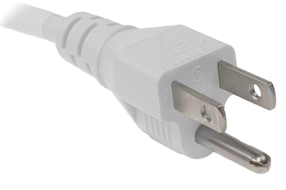 8 Feet AC Power Cord for Party Rocker Max Wireless Speaker | Replacement Power Cable with Multi-Effect Party Lights | Perfect for Home Parties, Outdoor Gatherings & DJ Events (White)