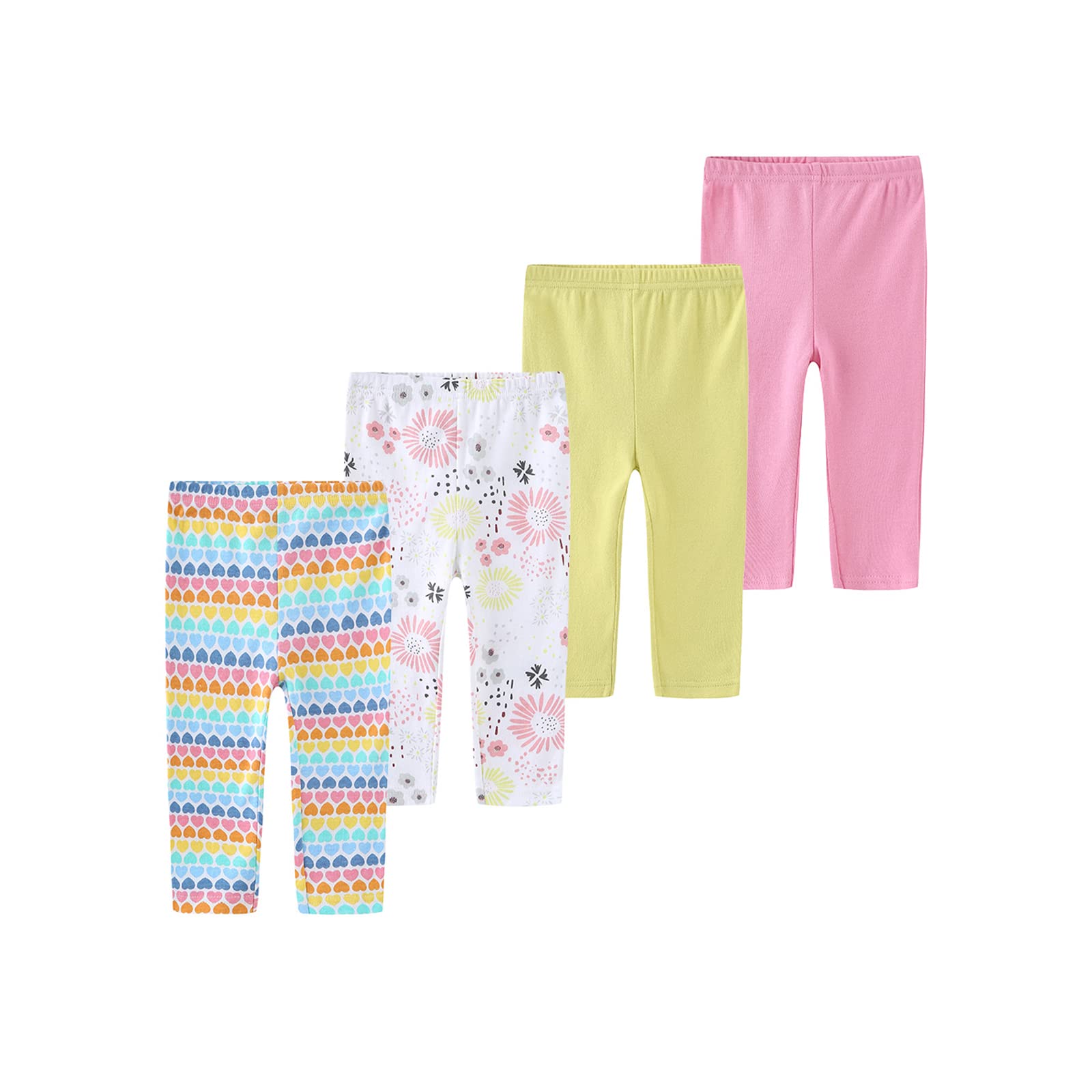 Organic Cotton Baby Bodysuits & Pants Set with Matching Cap & Scratch Mittens - Soft Newborn Clothes for Boys & Girls 0-12 Months | Perfect for Daily Wear, Photo Shoots & Gift Giving