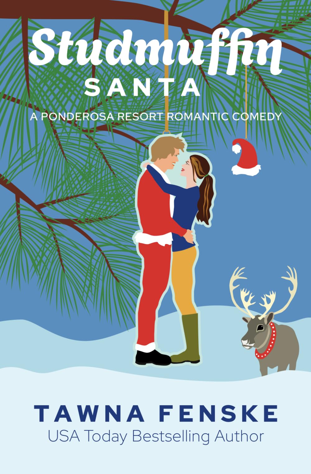Studmuffin Santa (Ponderosa Resort Romantic Comedies) - Heartwarming Holiday Romance Novel for Christmas Reading & Gift Giving