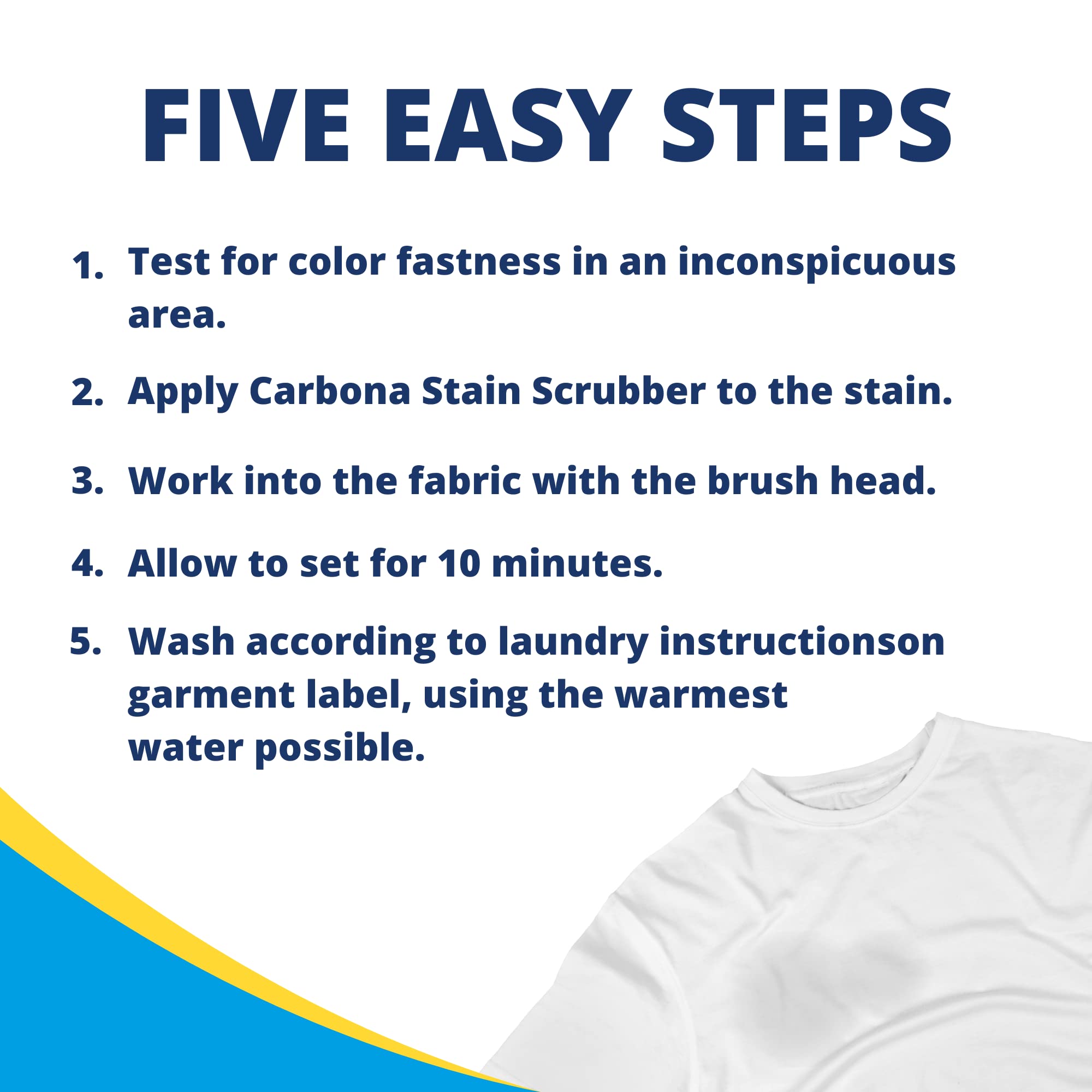 Carbona Stain Wizard Bio-Enzyme Stain Remover - Powerful Formula for Fat, Oil, Blood, Milk, Fruit, Ketchup & Food Stains | Safe for Skin & Washable Fabrics | 3-Pack | Perfect for Laundry, Baby Clothes & Household Cleaning