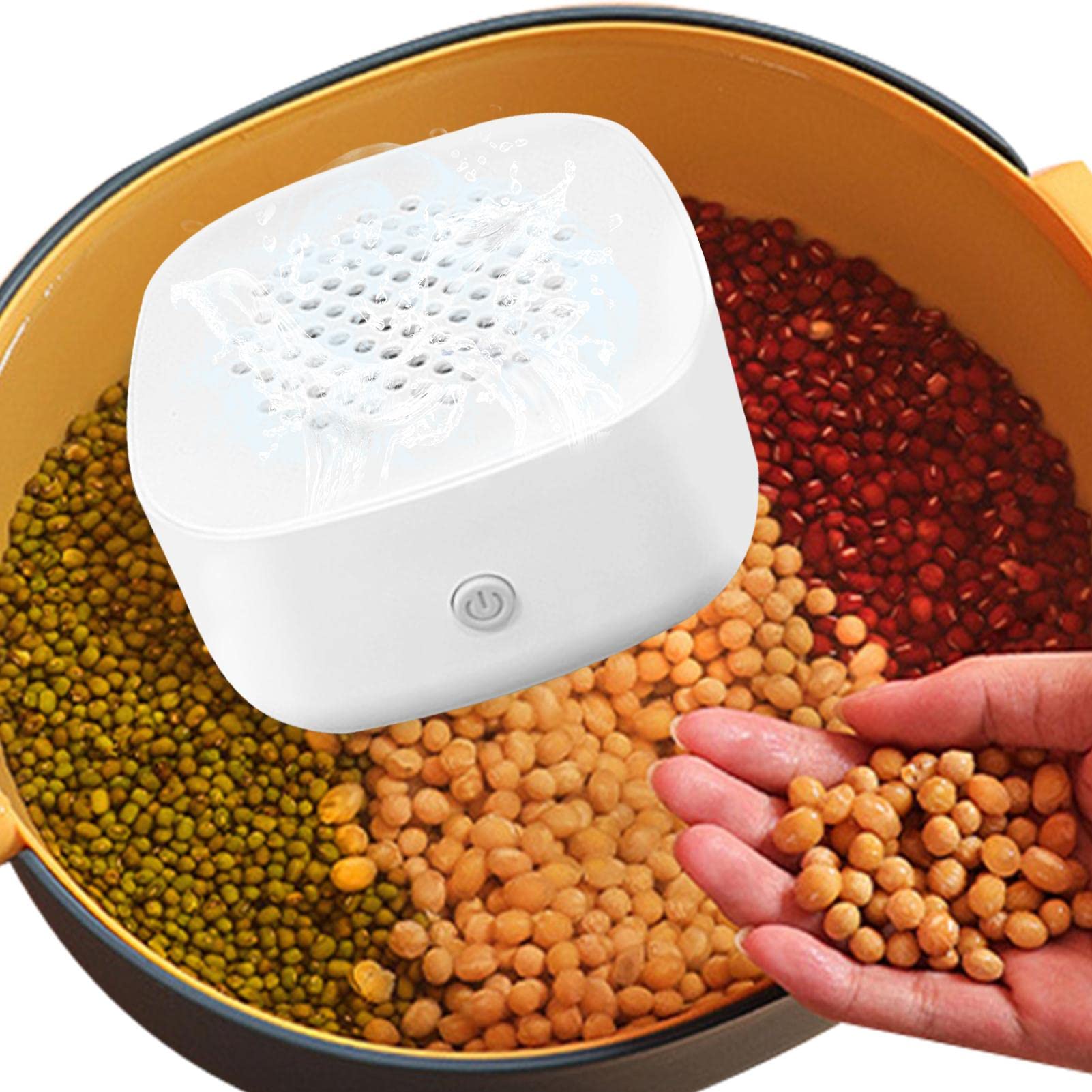 Portable Ultrasonic Fruit Vegetable Cleaner - Automatic USB Wireless Food Washer for Fruits, Vegetables, Meat & Rice - Kitchen Gadget for Healthy Eating & Meal Prep
