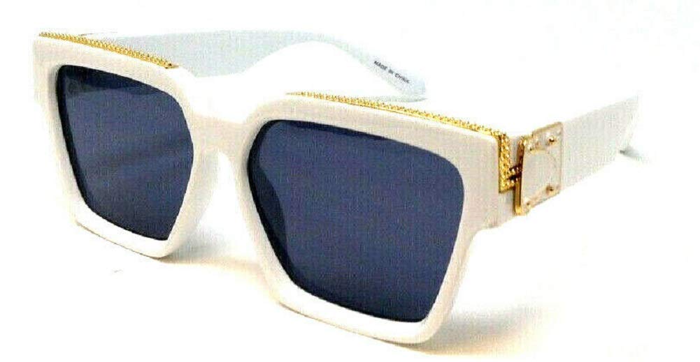 Monarch Oversized Thick Square Luxury Sunglasses for Women - UV Protection Fashion Sunglasses for Outdoor, Beach, and Driving