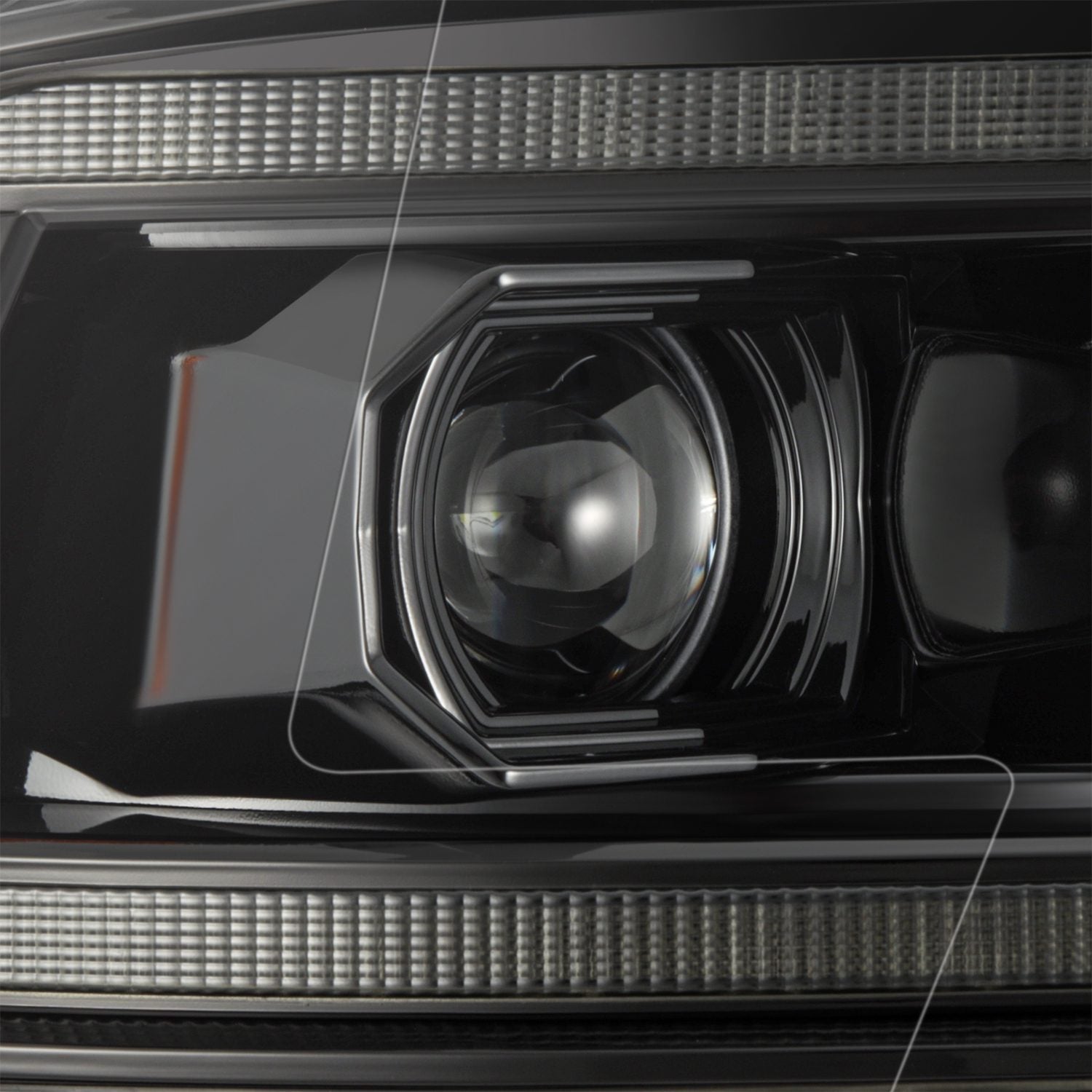 09-18 Ram Truck MK II 5th Gen 2500 Style PRO Series Halogen Projector Headlights Alpha Black - Upgrade Your Night Driving Safety & Style