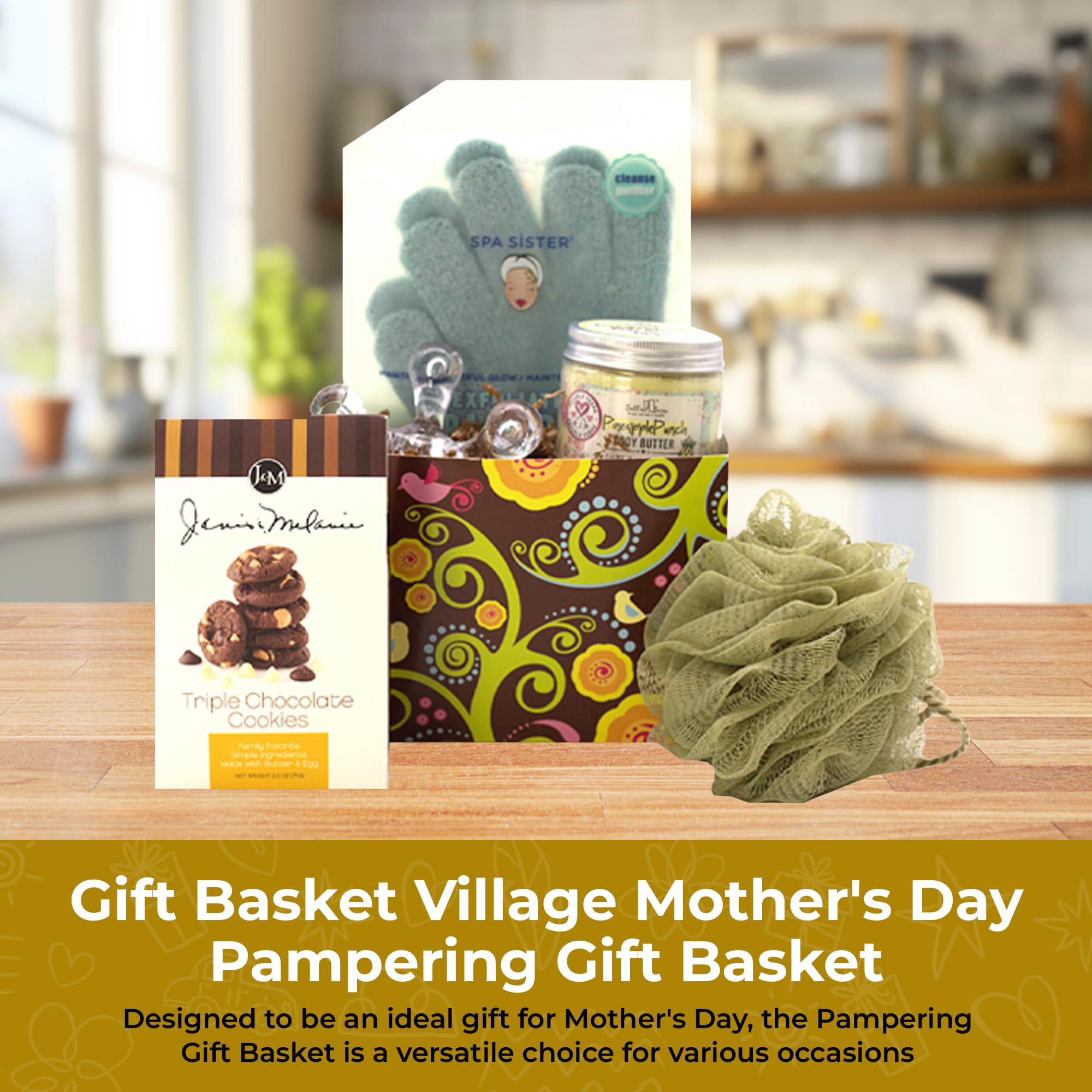 Premium Spa Gift Basket for Mother's Day - Relaxing Women's Gifts for Home & Office