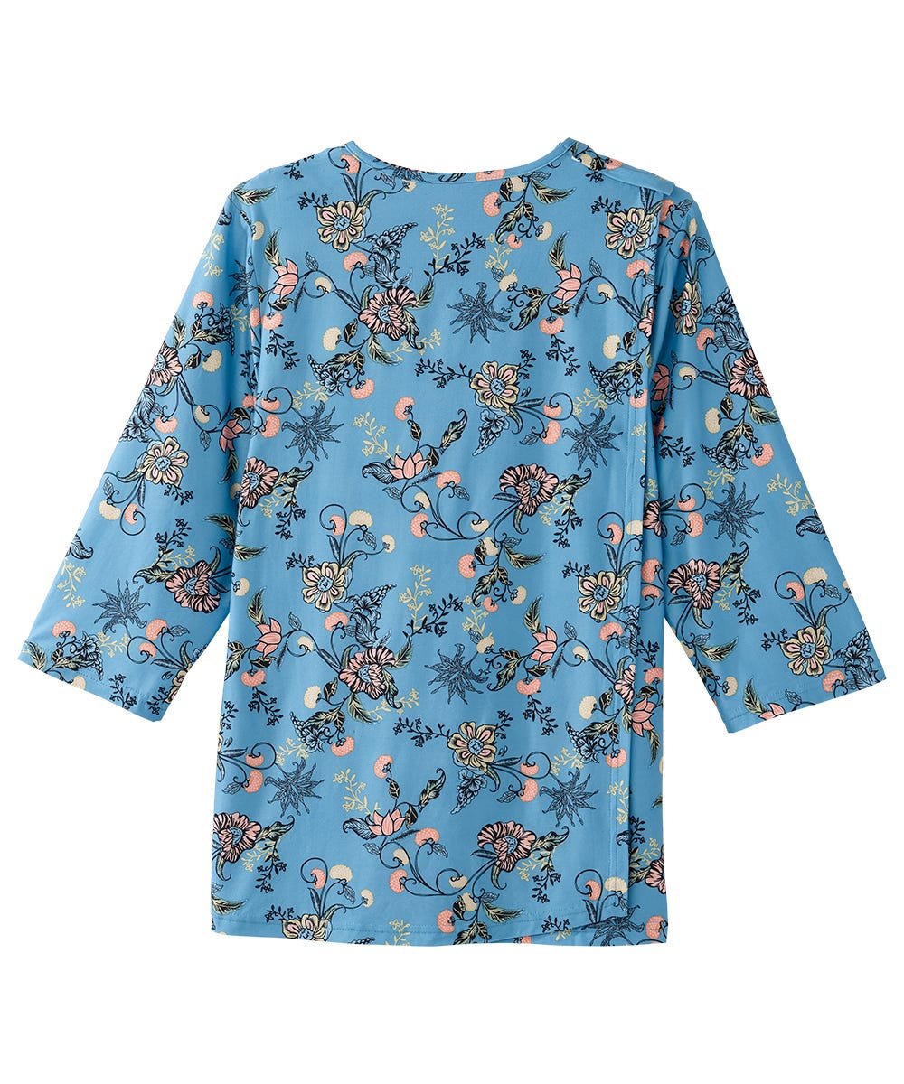 Stylish Women's Open Back Faux Button Blouse - Trendy Summer Tops for Casual Outings & Date Nights