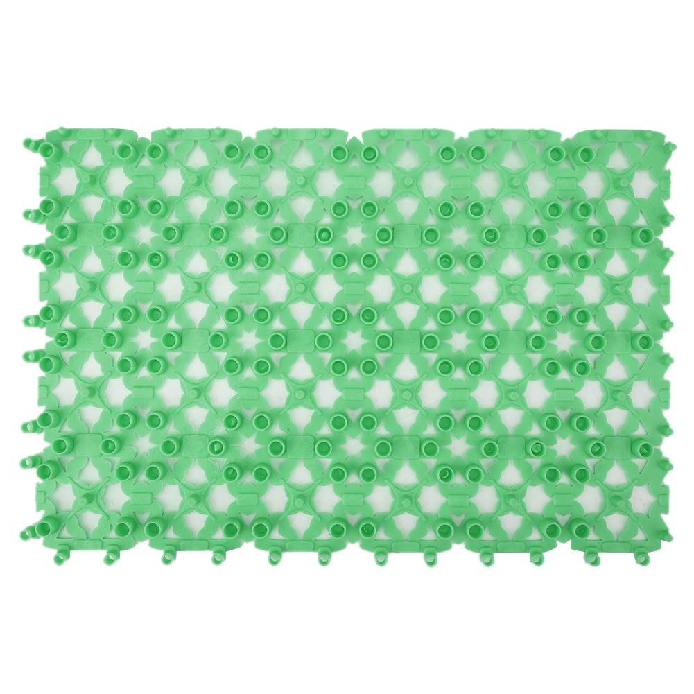 Plastic Pet Mat - Waterproof Floor & Bathroom Cushion for Pets (Green)