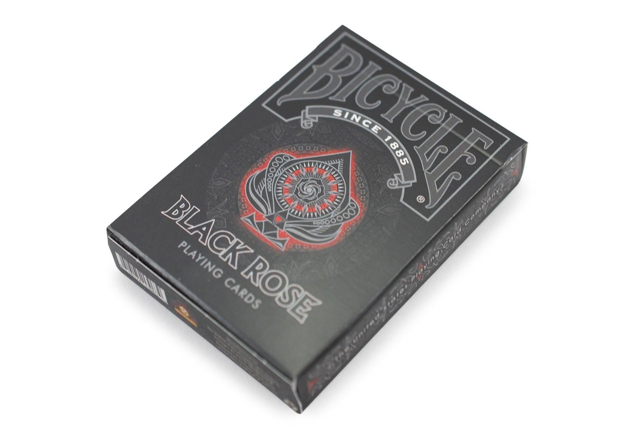 Bicycle® Black Rose Playing Cards - Premium Quality Poker Cards for Magic Tricks, Cardistry & Game Nights | Perfect for Professional Magicians & Card Enthusiasts