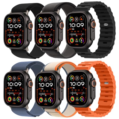 Black/Blue Gray/Dark Gray/Orange Beige/Dark Black/Orange-Titanium