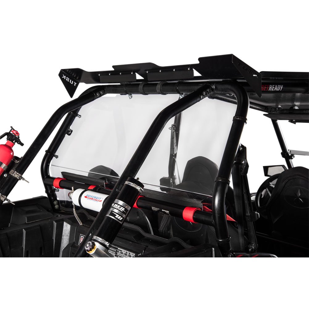 Polaris RZR XP Turbo Dynamix Edition 2018-2019 Tusk UTV Polycarbonate Rear Window - Clear Durable Replacement for Off-Road & Trail Riding Adventures