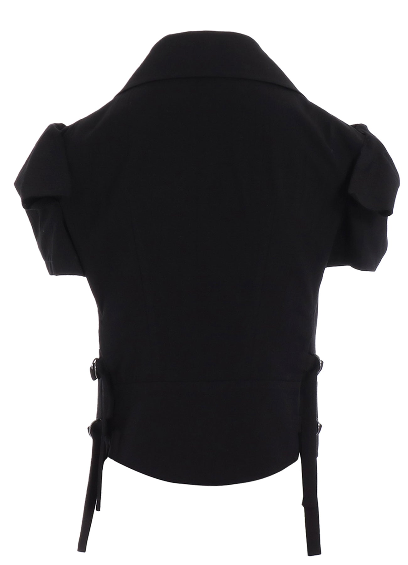CRY INTERWEAVE Cross Short Sleeve Moto Jacket for Women - Stylish Biker Jacket with Unique Weave Design | Perfect for Motorcycle Riding, Night Out & Street Fashion