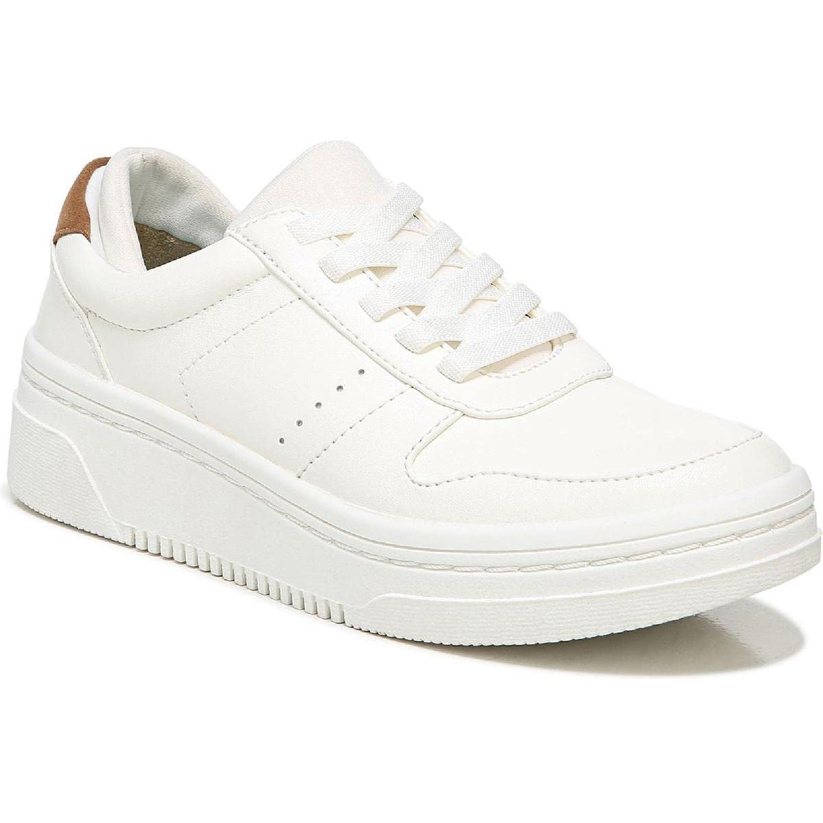 Dr. Scholl's Women's Essential Fashion Sneakers - White Size 6.5 Medium (B,M) | Comfortable Walking Shoes for Work, Travel & Everyday Wear