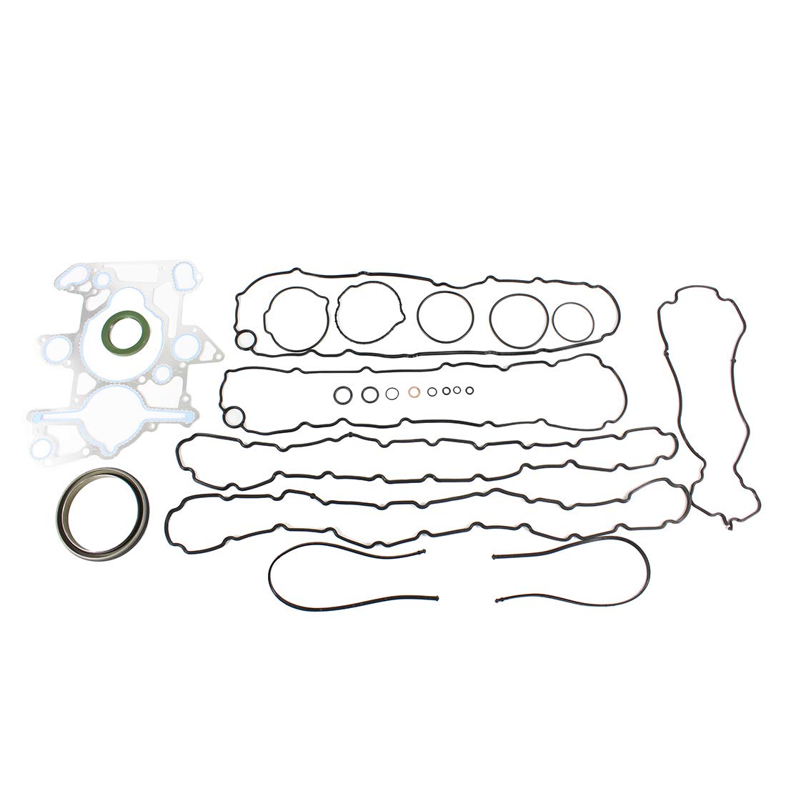 DNJ LGS4214 Lower Gasket Set Compatible with 2003-2010 Ford E-350 Club Wagon, E-350 Super Duty & E-450 Super Duty 6.0L V8 32V OHV 363cid Diesel Engine - Perfect for Engine Repair, Maintenance & Performance Upgrades