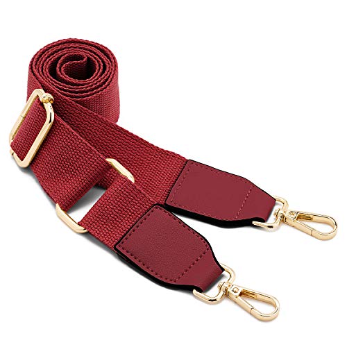 Leather Buckle-wine Red