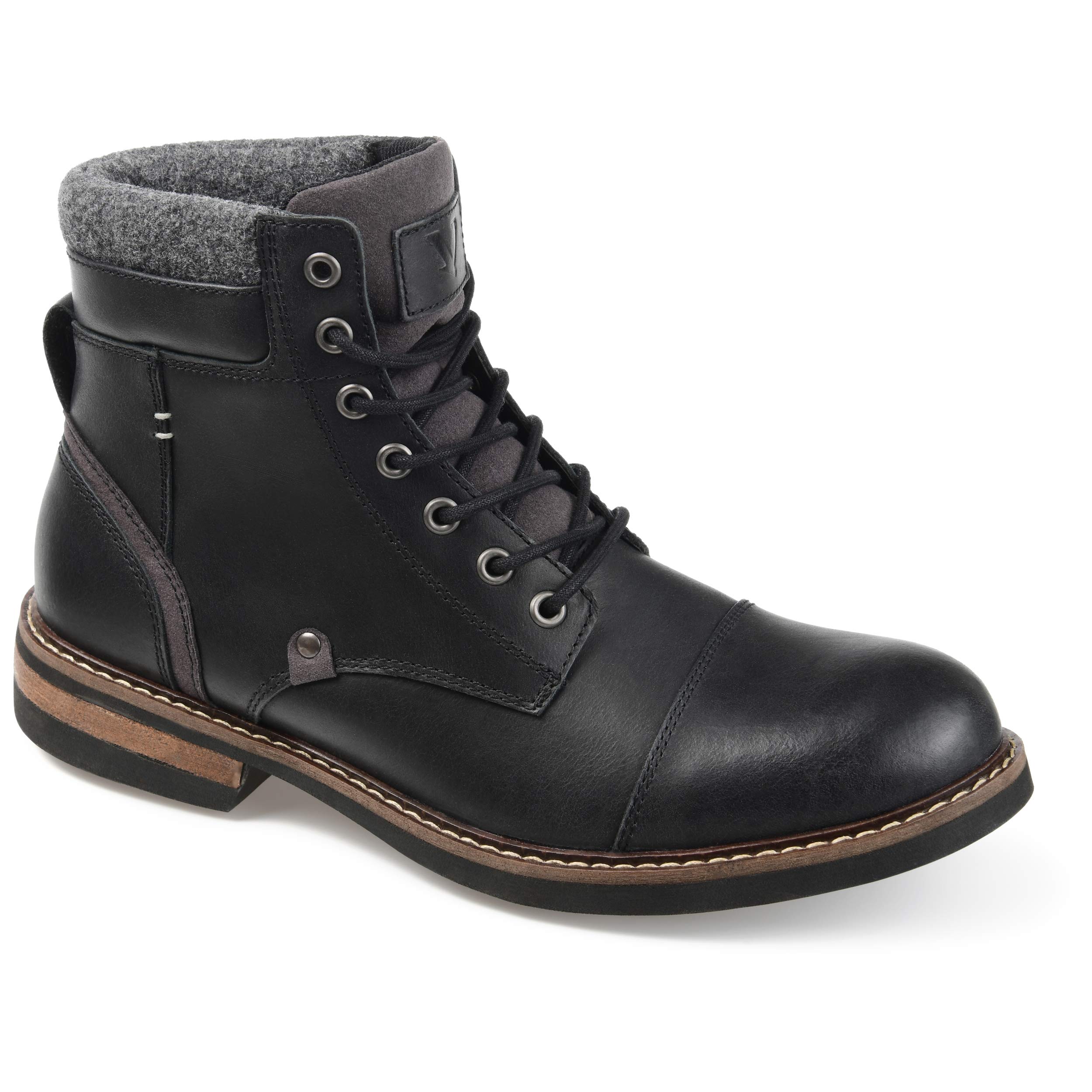 Men's Chukka Boots - Comfortable Leather Ankle Boots for Casual & Dress Wear | Water-Resistant & Slip-Resistant Sole | Perfect for Office, Dating & Outdoor Activities