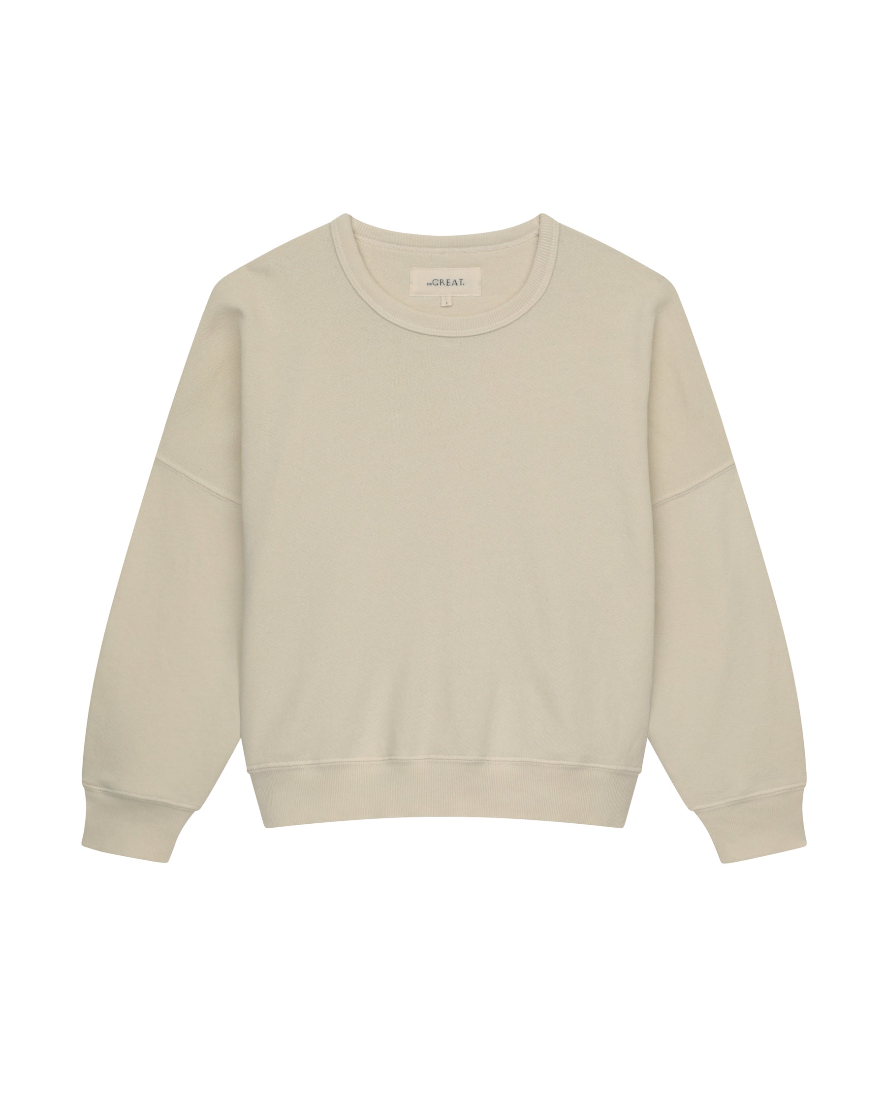 The Teammate Sweatshirt - Solid Washed White Crewneck Pullover | Comfortable Casual Wear for Team Sports, Gym & Everyday Outfits