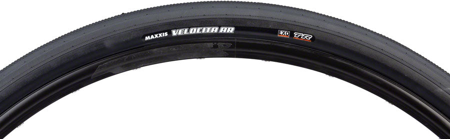 2 Pack Maxxis Velocita Tubeless Folding Bike Tires - 700x41 Black with Dual EXO Casing (TB00285900) - Perfect for Gravel & Cyclocross Riding, Commuting & All-Terrain Adventures