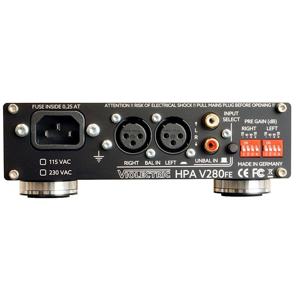 Violectric HPA V280 FE High-End Desktop Headphone Amplifier - Premium Audio for Audiophiles, Studio Monitoring & Home Entertainment Systems