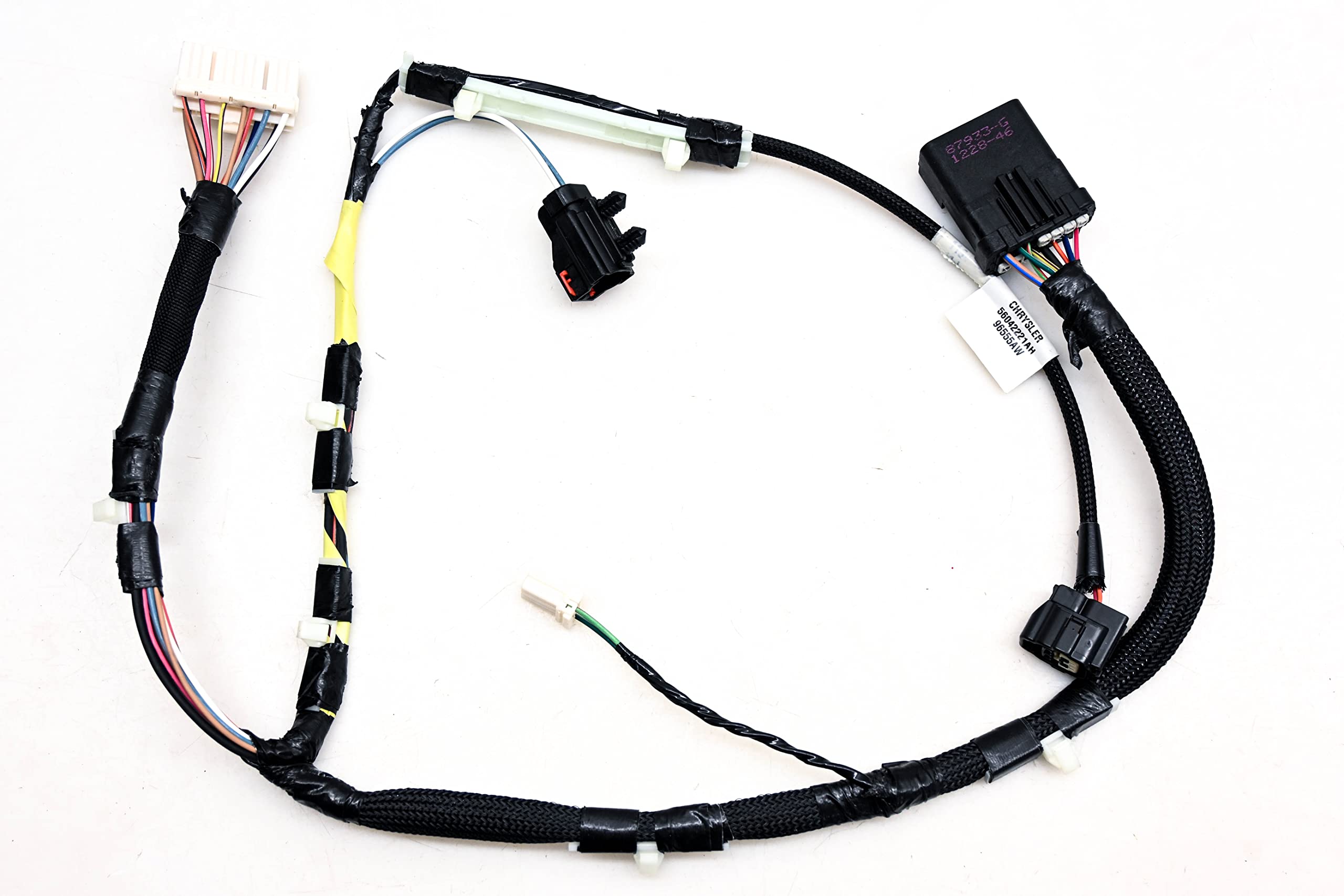 Mopar Front Door Wiring Harness - OEM Replacement for Jeep Wrangler & Cherokee - Perfect for Off-Road & Daily Driving Upgrades
