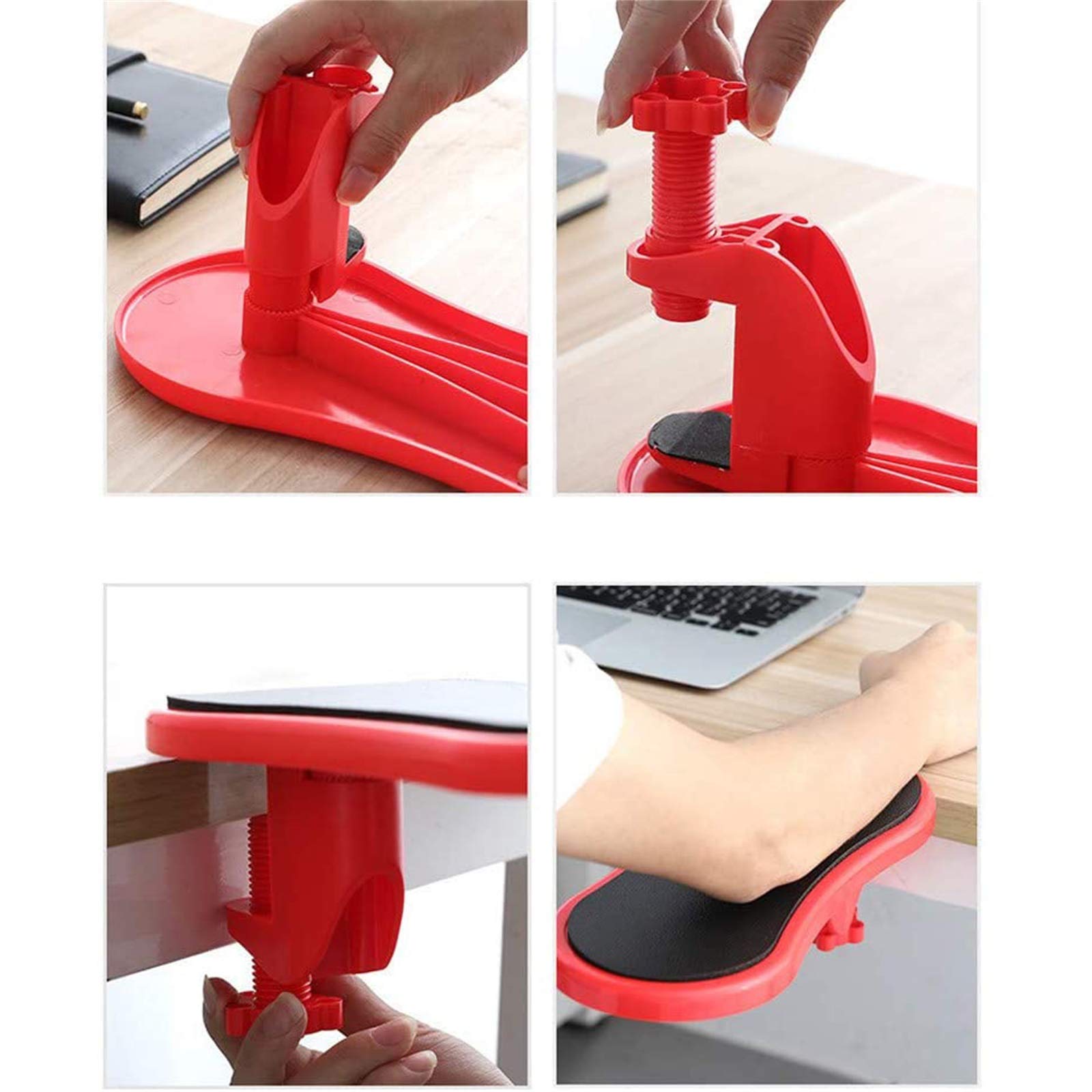 Ergonomic Computer Arm Rest for Desk & Chair - Home & Office Use