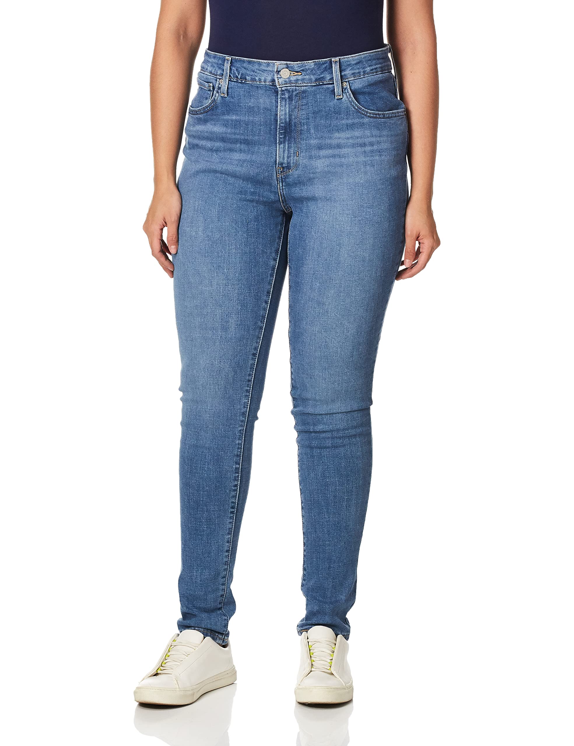 Levi's Women's 721 High Rise Skinny Jeans - Plus Size Available | Slim Fit Stretch Denim Pants for Casual Wear & Night Out