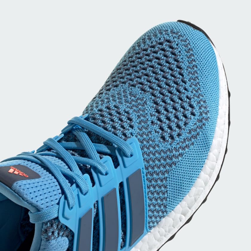 adidas Ultraboost 1.0 DNA Men's Running Shoes - Semi Blue Burst/Preloved Ink/Solar Red - Size 12 | Lightweight Comfort for Jogging, Gym Workouts & Daily Wear