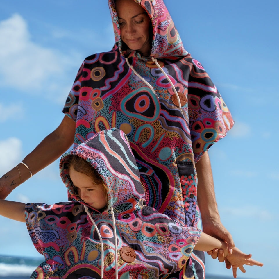 Moonlight Camping Changing Towel Poncho - Quick Dry, Lightweight & Portable for Outdoor Showers, Beach, Pool & Yoga - Perfect for Camping, Travel & Gym Use