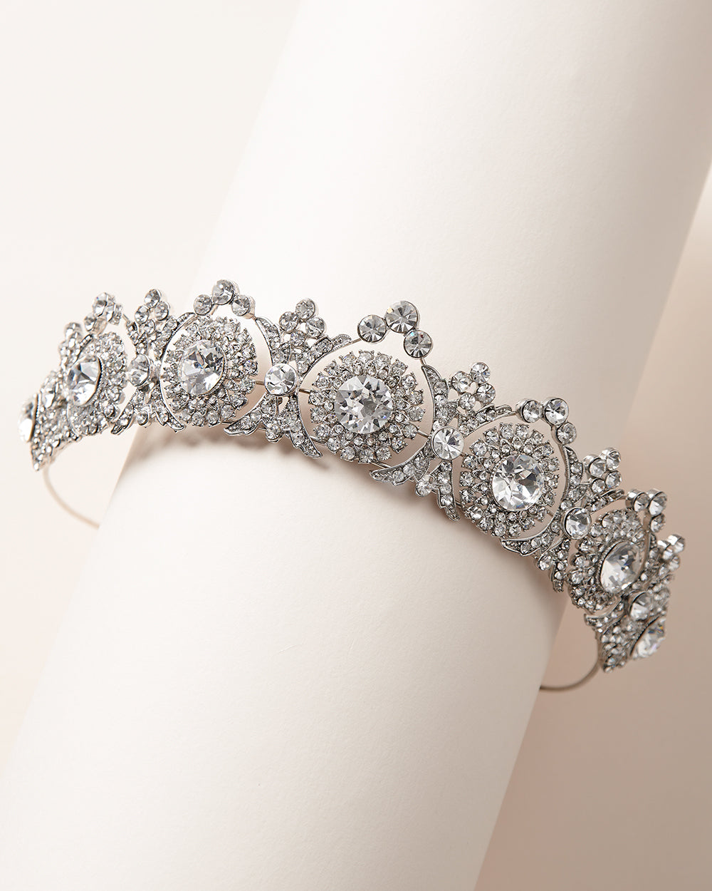 Joelle Vintage Crown - Elegant Rhinestone Tiara for Women | Perfect for Weddings, Prom, Pageants & Special Occasions