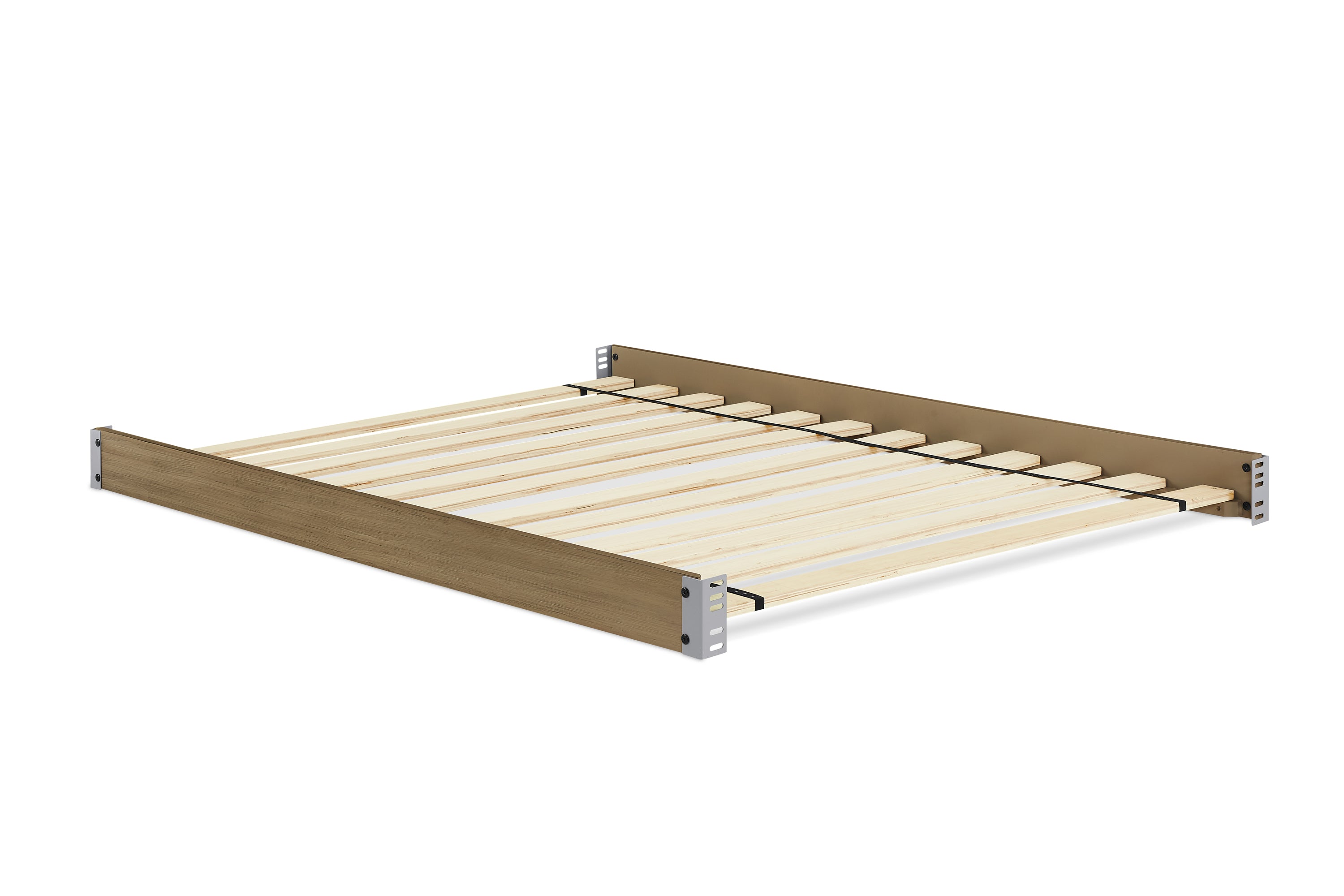 Full Size Wood Bed Rails - Sturdy & Durable Bed Frame Support for Queen & King Mattresses - Perfect for Bedroom Furniture & Home Decor