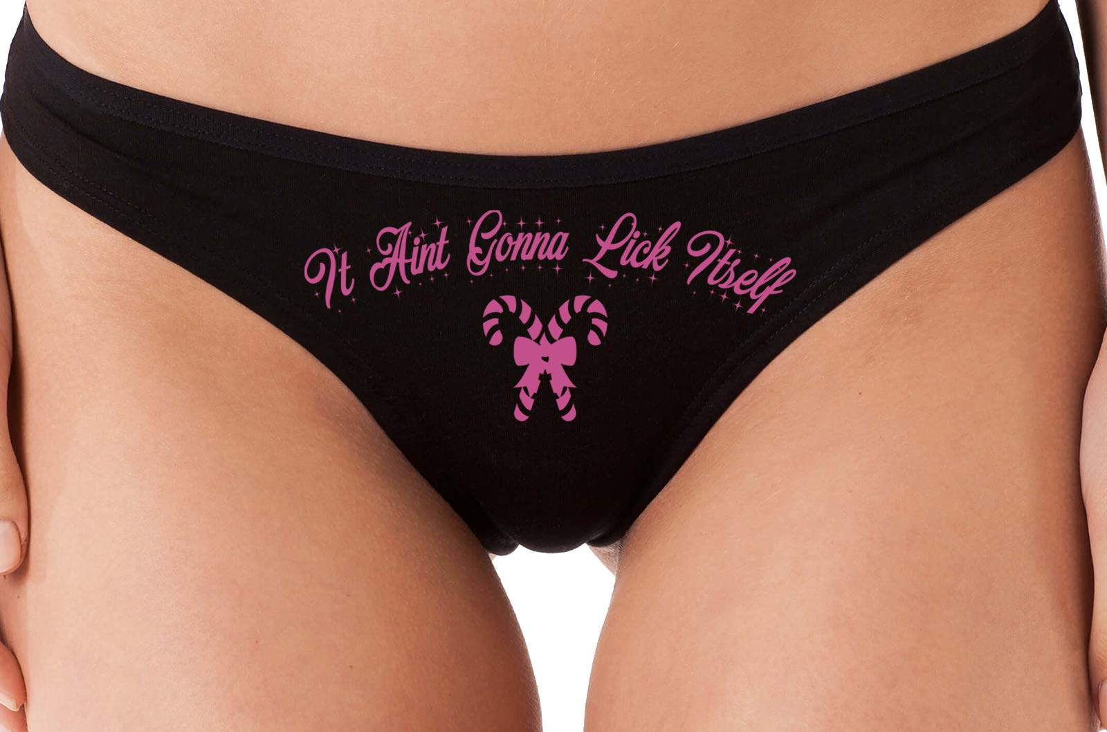 Festive Christmas Thong Panty - Fun & Flirty Lingerie for Holidays & Special Occasions | Perfect Gift for Couples & Intimate Moments