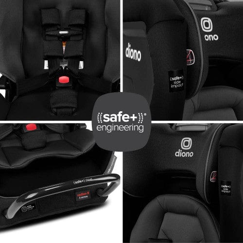 Diono Radian 3RXT Safe+ Convertible Car Seat for Toddlers & Kids - 3-in-1 Rear Facing, Forward Facing & Booster Seat - Perfect for Travel, School Runs & Family Road Trips