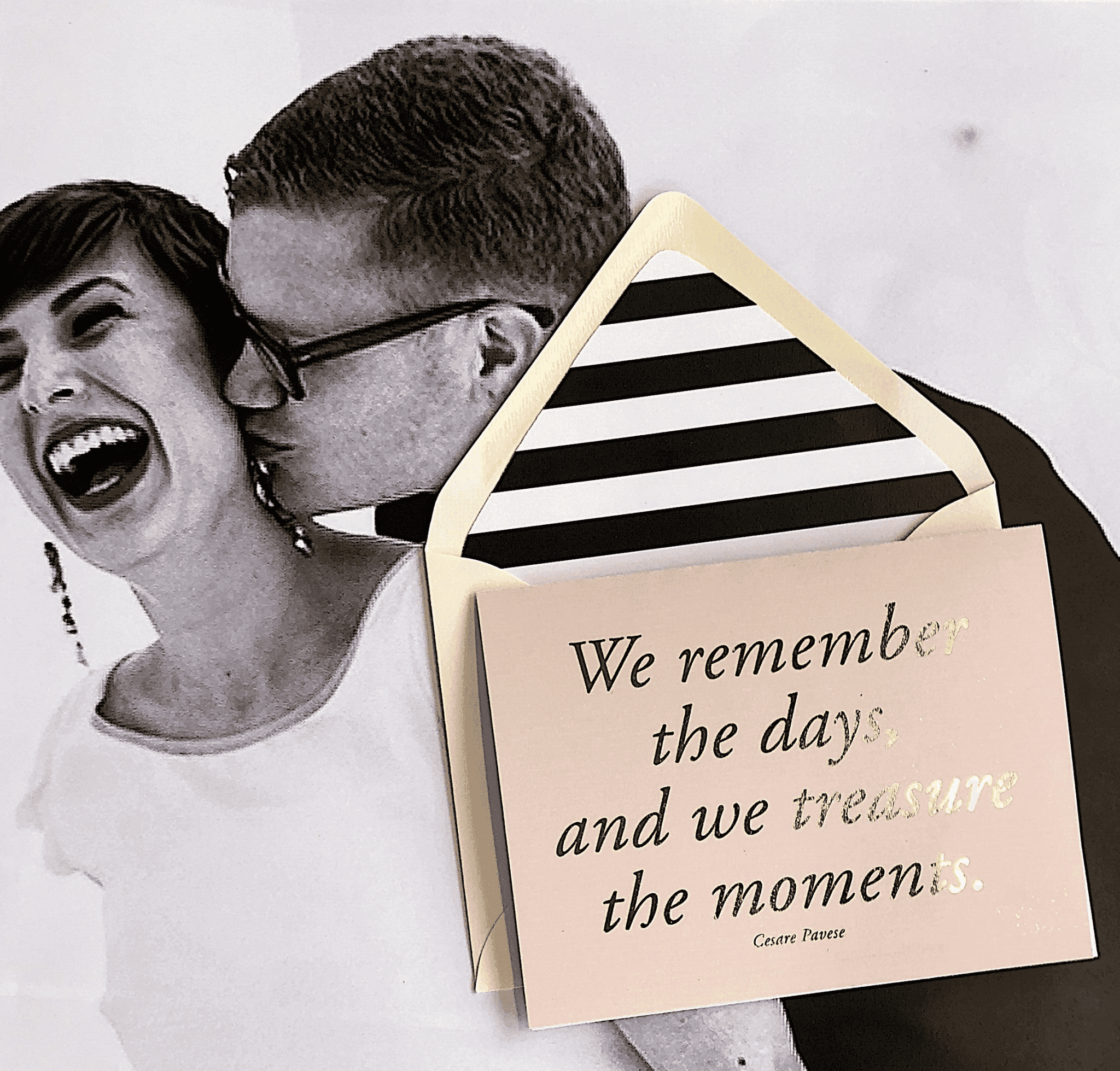 We Remember The Days Greeting Card - Single Folded Card for Anniversaries, Memorials & Special Occasions | Perfect for Loved Ones & Friends