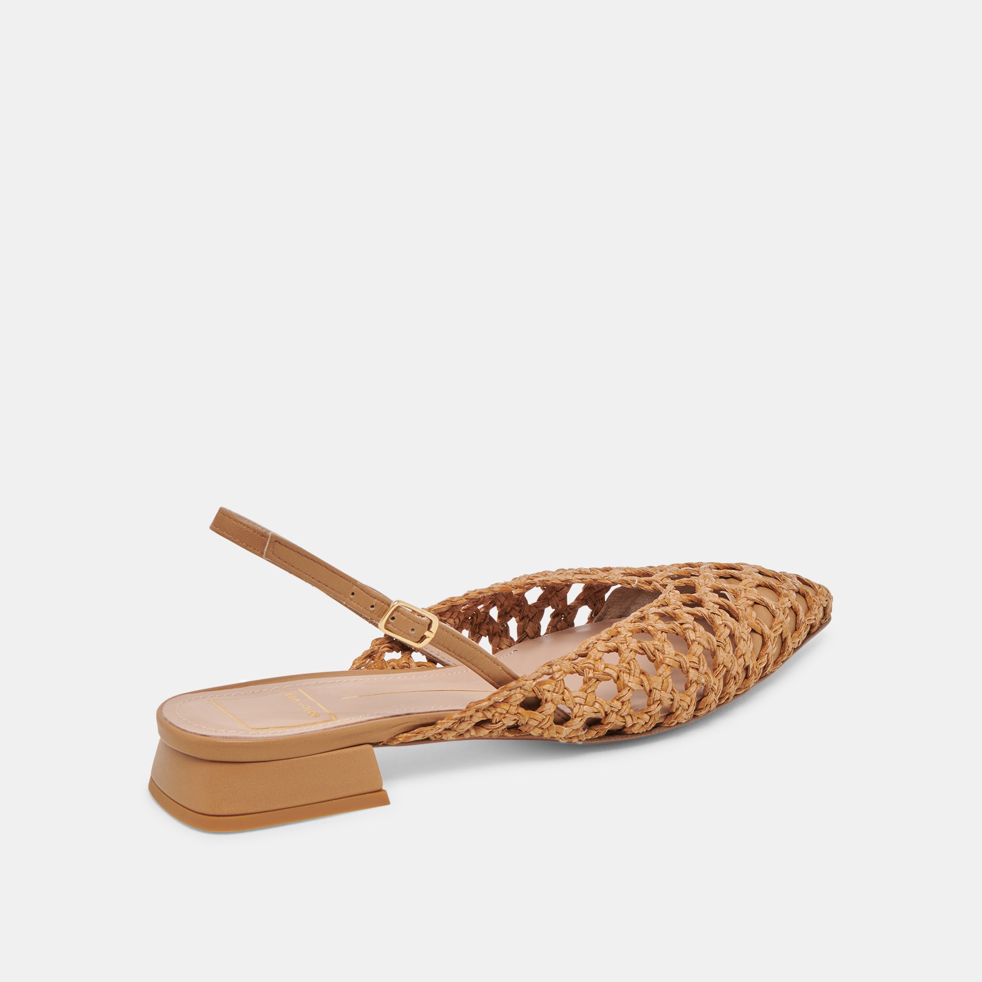 CYNDI FLATS Natural Woven Women's Comfortable Slip-On Shoes for Casual Wear & Everyday Use